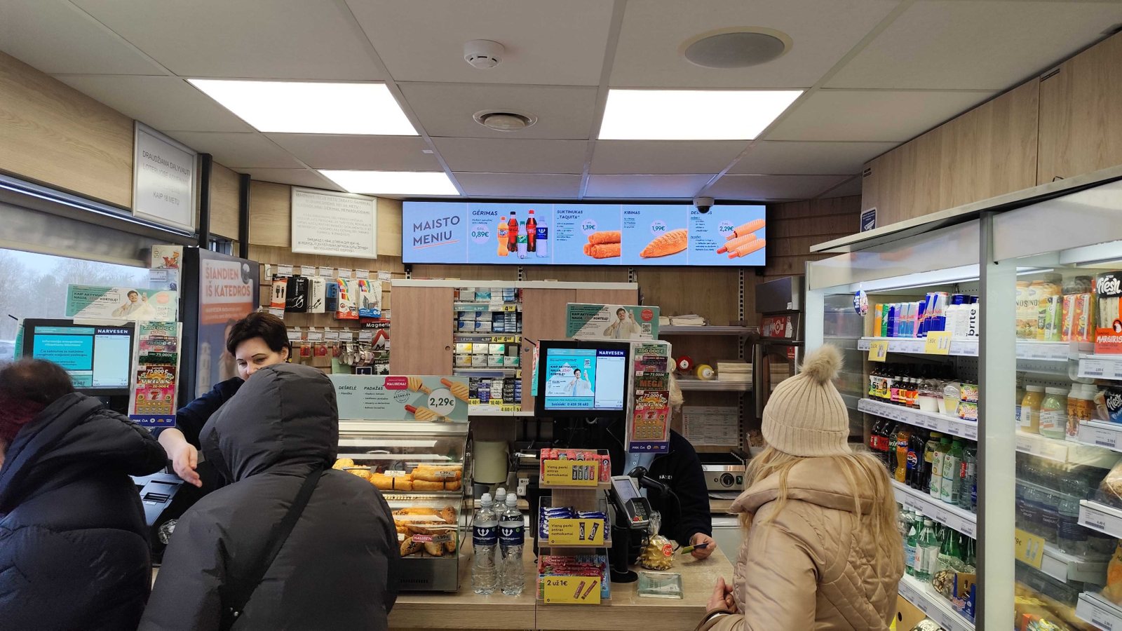 Narvesen · Santariškės — P1.56 LED
